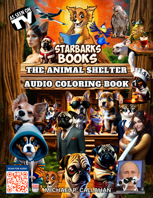 Free Ebook Download- The Animal Shelter Audio Coloring Book