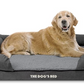 Help the Handicapped... this Orthopedic Dog Bed with Solid Memory Foam for Helping with Pain Relief of Arthritis, Hip & Elbow Dysplasia, Post Surgery Discomfort, and Lameness: Calming Support with Waterproof Washable Cover.