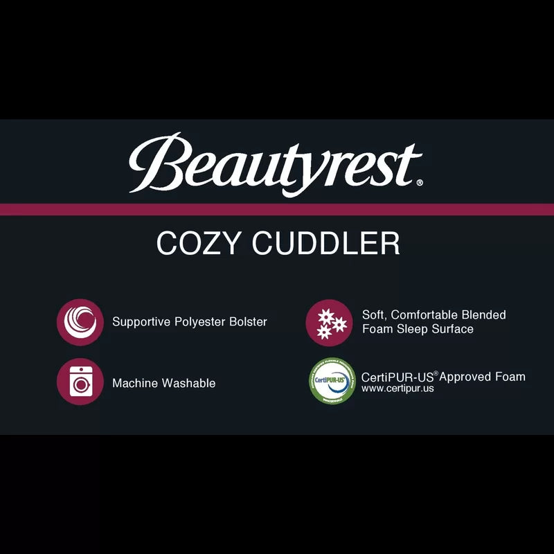 BeautyRest Cozy Cuddler Pet Bolster Dream Machine